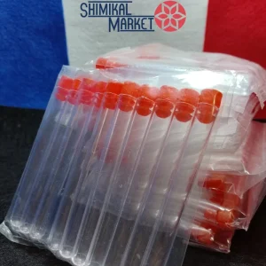لوله آزمایش پلاستیکی سایز 12×100 با درب قرمز